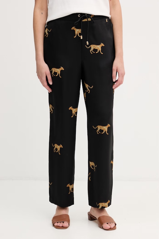 Lola Casademunt spodnie damskie czarny LS2614022