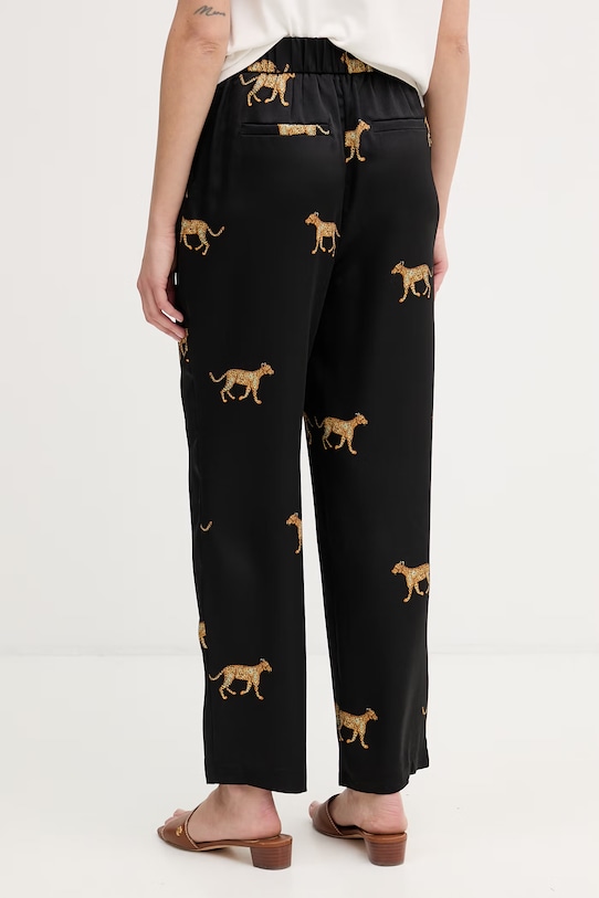 Odzież Lola Casademunt spodnie damskie LS2614022 czarny