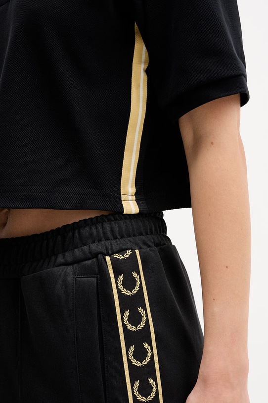 Fred Perry spodnie dresowe czarny T2106