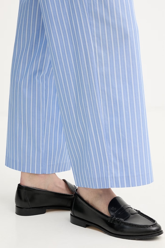 Karl Lagerfeld kalhoty ženské bavlněné B2W10029 modrá