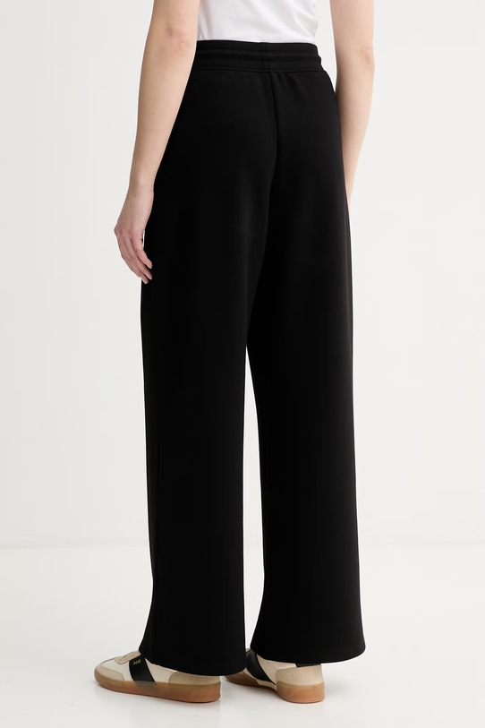 Odzież Karl Lagerfeld spodnie dresowe damskie z wiskozą B2W10145 czarny