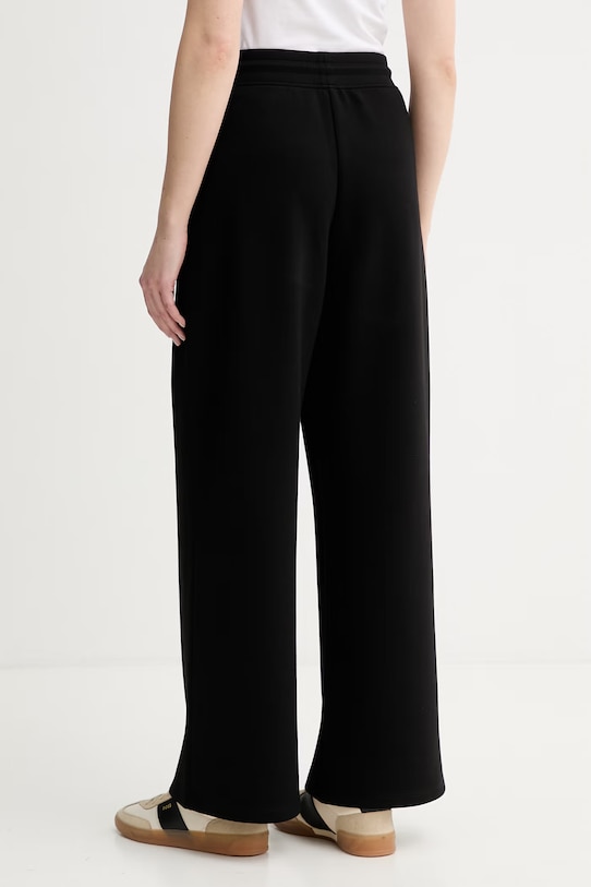 Odzież Karl Lagerfeld spodnie dresowe damskie z wiskozą B2W10145 czarny