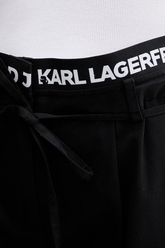 Karl Lagerfeld Jeans hlače za žene crna B2W10059