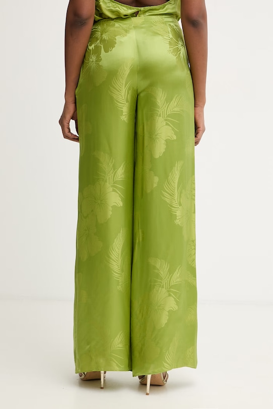 Одяг Retrofete штани жіночі з додаванням шовку Antoinette R.SS26.12488.14 зелений