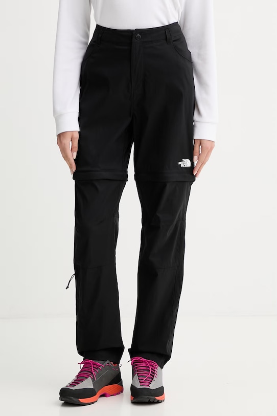 The North Face spodnie trekkingowe damskie Exploration czarny NF0A8EC8JK31