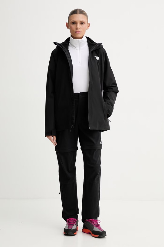 The North Face spodnie trekkingowe damskie Exploration NF0A8EC8JK31 czarny SS26