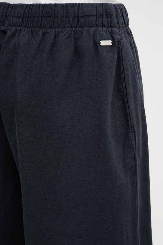 Barbour LTR0418NY99 штани жіночі з льоном темно-синій LTR0418NY99