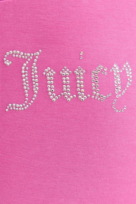 Juicy Couture spodnie dresowe damskie z bawełną APOLLO różowy JCWBJ126309