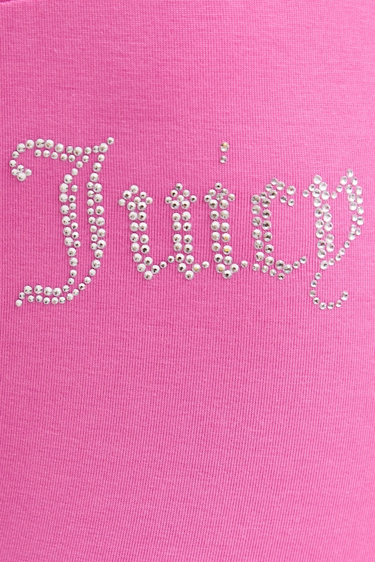 Juicy Couture spodnie dresowe damskie z bawełną APOLLO różowy JCWBJ126309