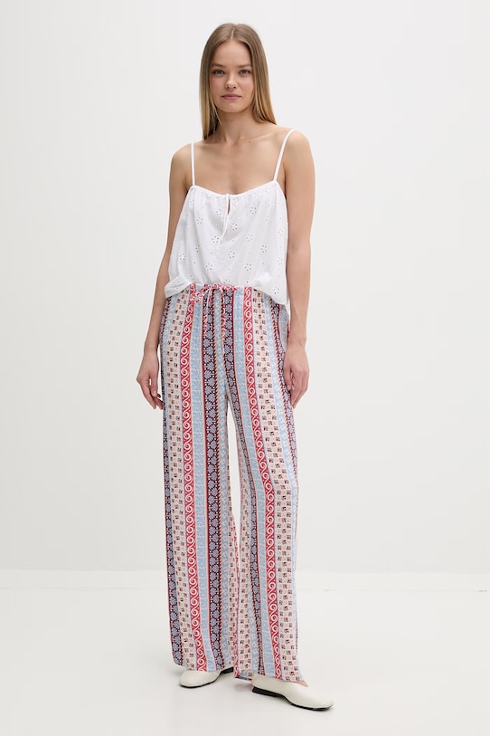 Rip Curl nohavice dámske z viskózy VENTURA WIDE 05WWPA modrá SS26