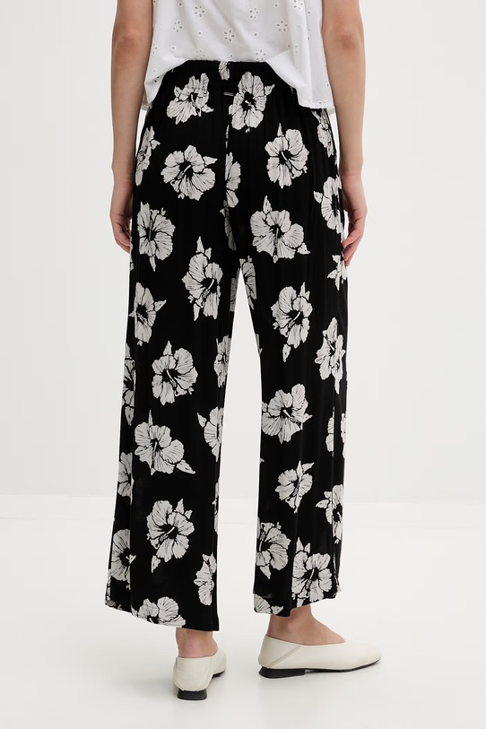 Odjeća Rip Curl hlače za žene od viskoze PARTY PACK BEACH 05XWPA crna