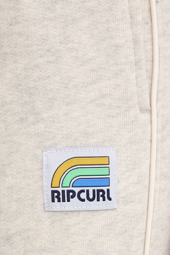 Rip Curl Παντελόνι επίσημο γυναικείο βαμβακερό SURF SIDE γκρί 063WPA