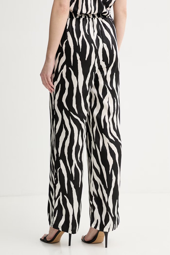 Morgan spodnie palazzo damskie PCLAMY czarny SS26