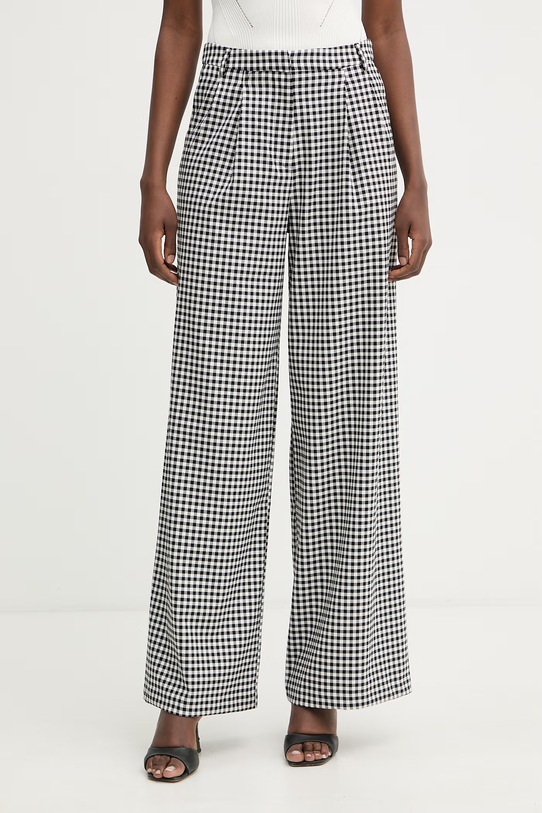 Morgan spodnie damskie z wiskozą czarny PICHY.F