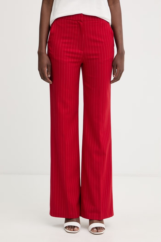 Morgan spodnie straight damskie czerwony 261.PLOVE.F