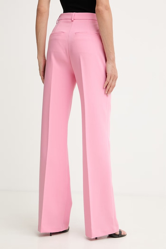 Odzież Morgan spodnie garniturowe damskie PMAKI.F różowy