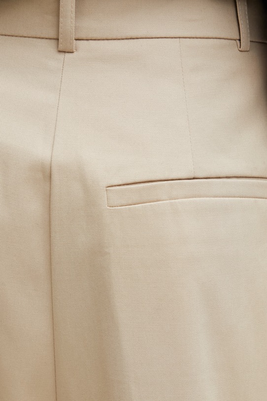 Anine Bing Lou spodnie damskie beżowy A.03.11798