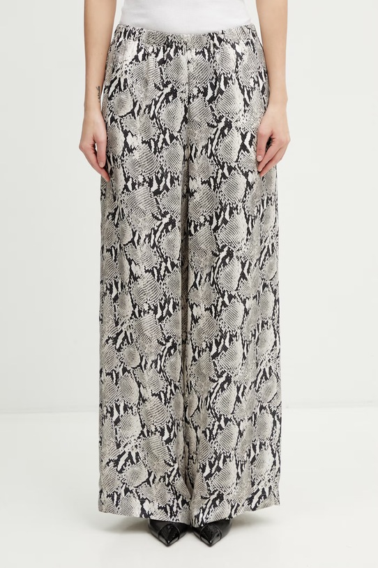 Anine Bing Roslyn spodnie z cupro damskie beżowy A.03.11792