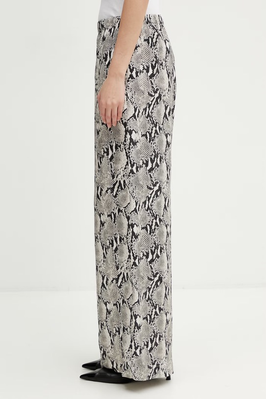 Anine Bing Roslyn spodnie z cupro damskie A.03.11792 beżowy SS26