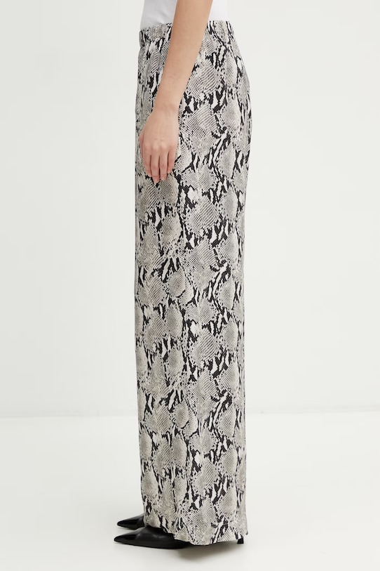 Anine Bing Roslyn spodnie z cupro damskie A.03.11792 beżowy SS26