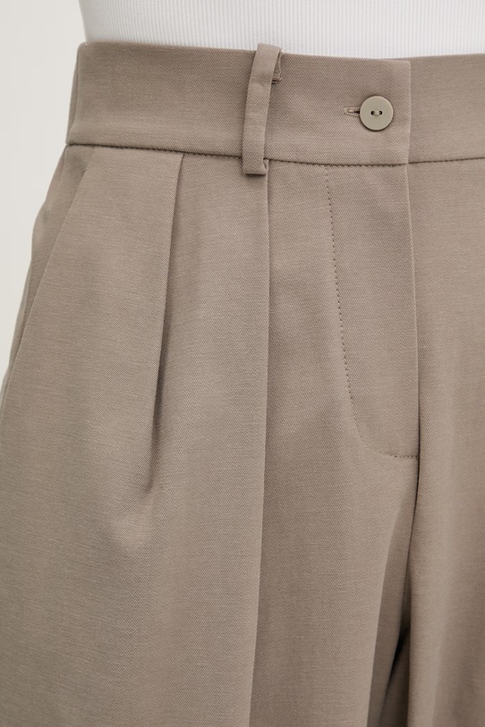 JOYINME spodnie damskie z bawełną Nami zielony Spodnie.Nami