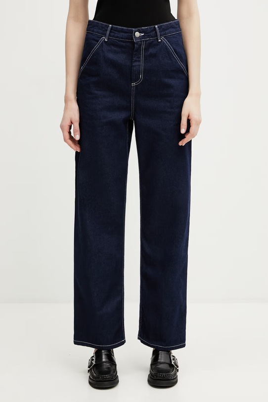 Carhartt WIP W' Simple Pant jeansy straight damskie niebieski I031924.012Y
