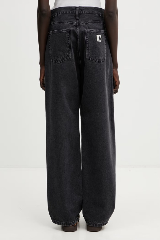 Odzież Carhartt WIP W' Arin Pant jeansy tapered damskie I035881.8960 czarny