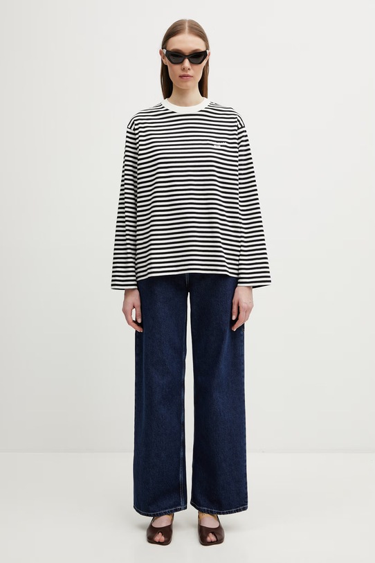 Carhartt WIP W' Jens Pant jeansy loose damskie I036599.106 niebieski