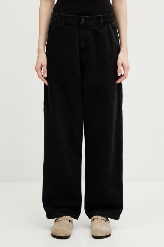 Carhartt WIP W' Jens Pant ženske široke traperice crna I036599.106