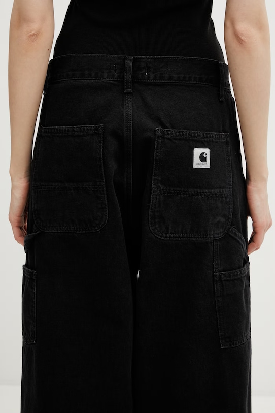 Carhartt WIP W' Jens Pant jeans larghi da donna nero I036599.106