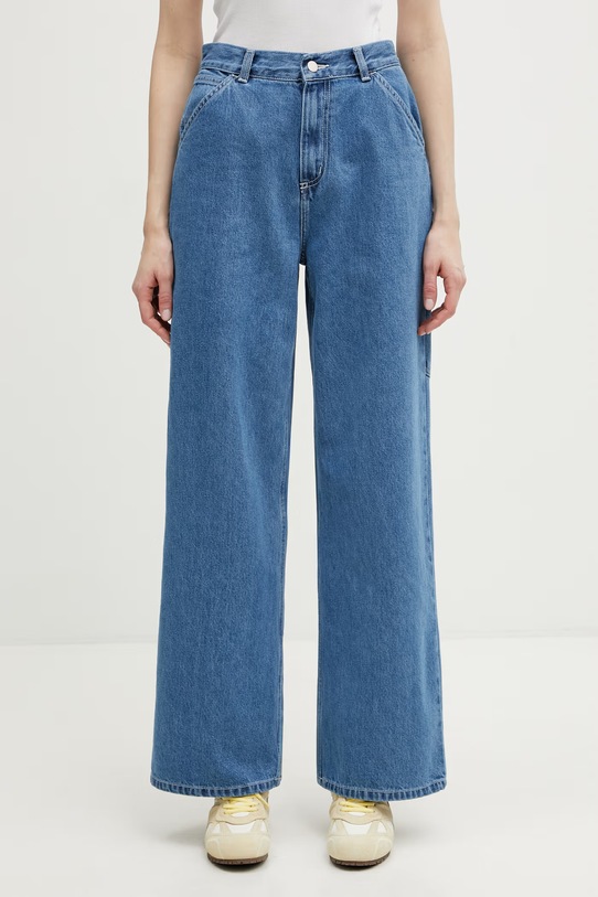 Carhartt WIP W' Jens Pant jeansy luźne damskie niebieski I036599.160