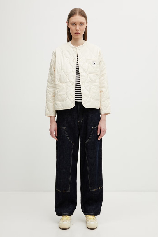 Carhartt WIP W' Brandon Double Knee Pant jeansy loose damskie I034462.102 niebieski