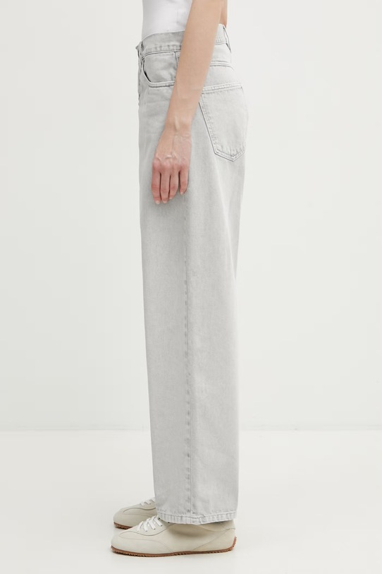 Carhartt WIP W' Brandon Pant jeansy luźne damskie I033746.895F szary SS26