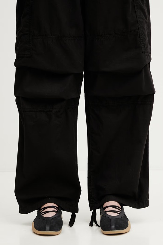 Carhartt WIP W' Jet Cargo Pant spodnie cargo bawełniane damskie czarny I036703.89GD