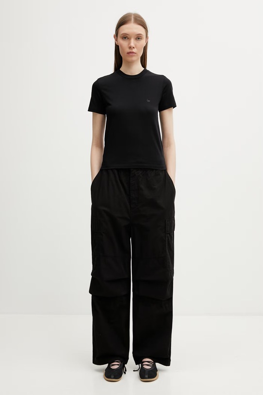 Carhartt WIP W' Jet Cargo Pant spodnie cargo bawełniane damskie I036703.89GD czarny