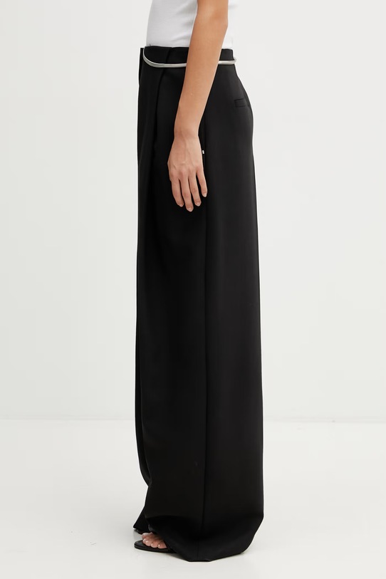 Sportmax Spxfante костюмные брюки с шерстью для женщин 2612131031600 чёрный SS26