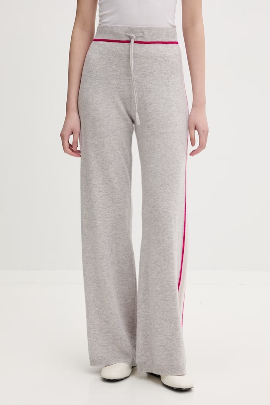 From Future spodnie dresowe damskie kaszmirowe szary WJO03554