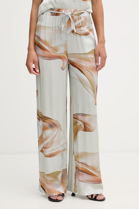 Isabelle Blanche spodnie damskie z wiskozy zielony IS26SS.P035.T020