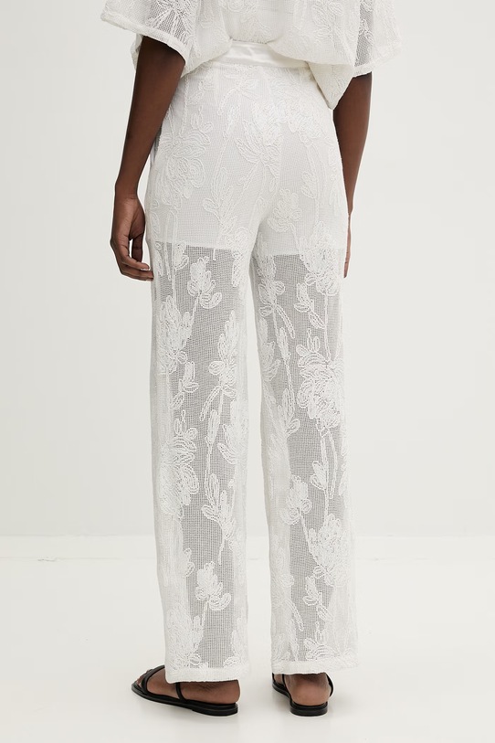 Odzież Isabelle Blanche spodnie damskie bawełniane IS26SS.P161.T016 beżowy