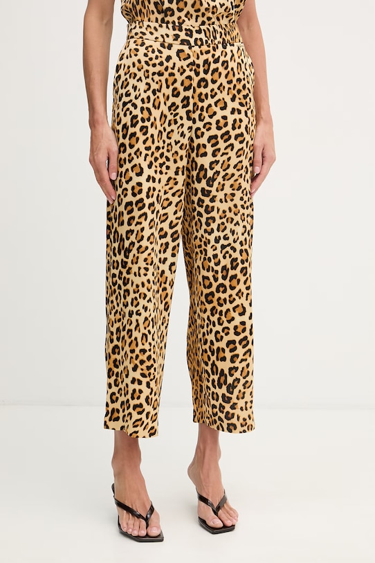 Lola Casademunt spodnie damskie beżowy LS2614007