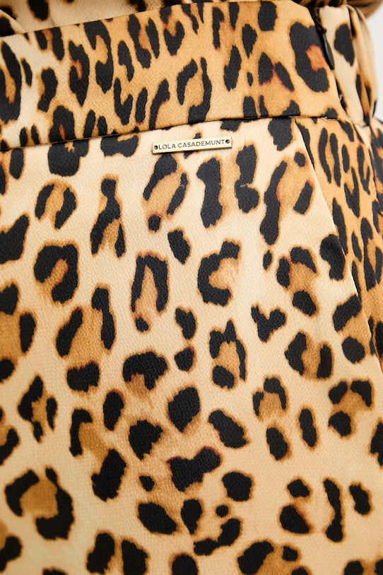 Lola Casademunt spodnie damskie beżowy LS2614007