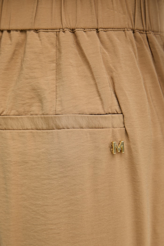 Lola Casademunt spodnie damskie z wiskozą brązowy MS2614008