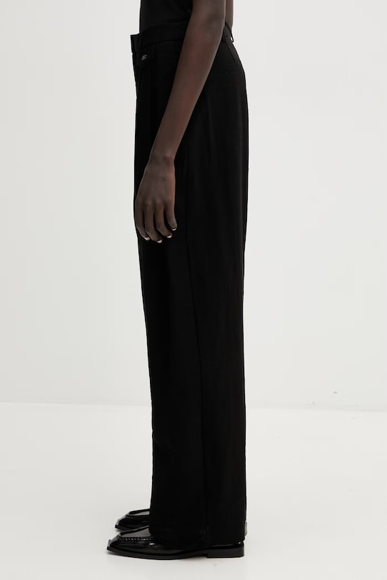 WRSTBHVR Dorea pantaloni cu in femei W8026SB.3482 negru SS26