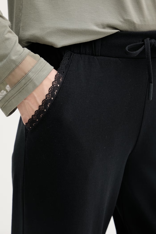 Chantelle Спортен панталон дамски с памук Romance черен C10YE0