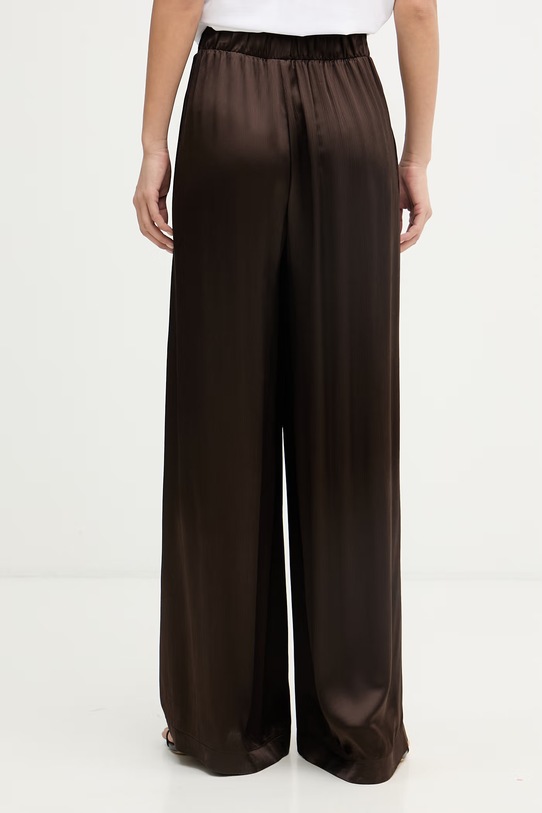 Oblečenie La Mania nohavice dámske z viskózy MAC MAC hnedá