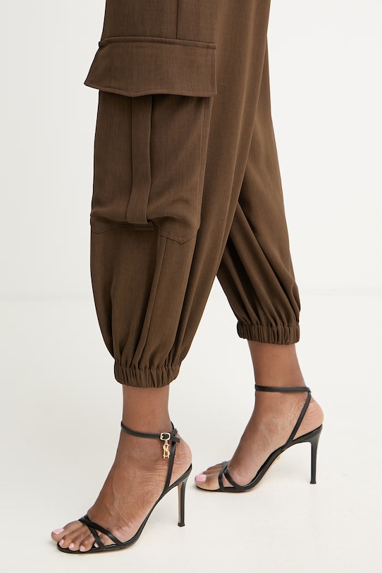 Haveone spodnie damskie brązowy PSO.Q060