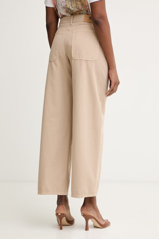 Oblečenie Haveone nohavice dámske bavlnené PLS.Q052 béžová