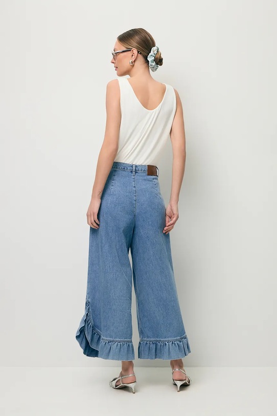 BIZUU spodnie damskie jeansowe NELLA NELLA.NIEBIESKI niebieski SS26