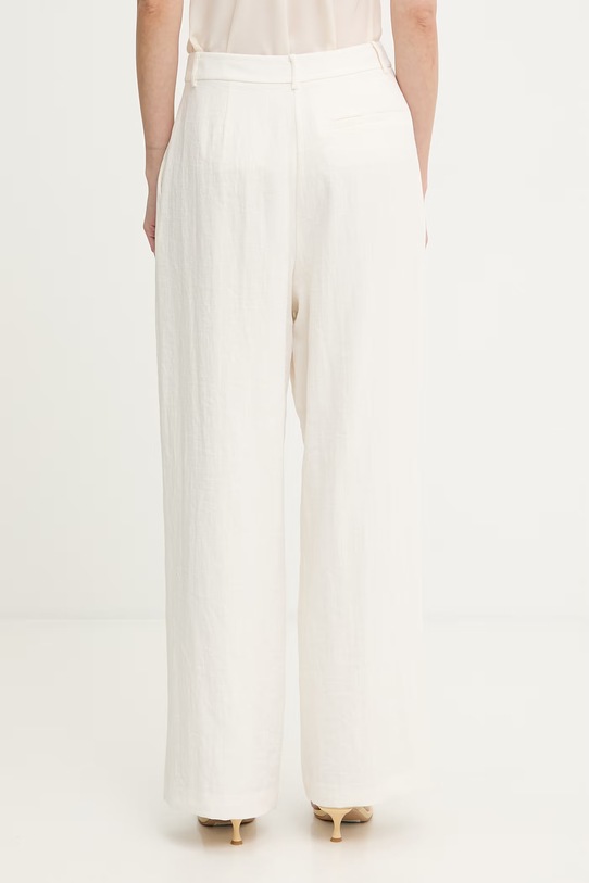 Odzież MUNTHE spodnie damskie z wiskozą KOSMILA 261146226186 beżowy