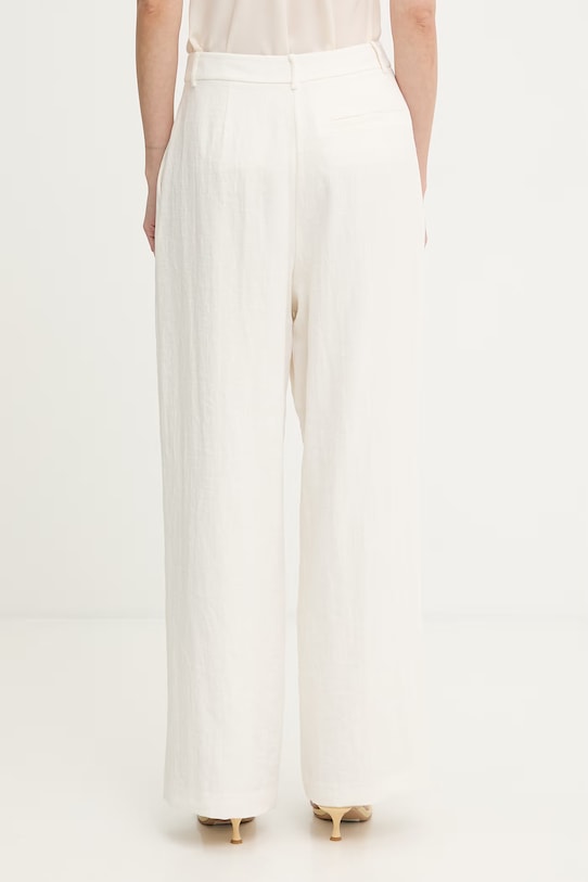 Oblečenie MUNTHE nohavice dámske s viskózou KOSMILA 261146226186 béžová